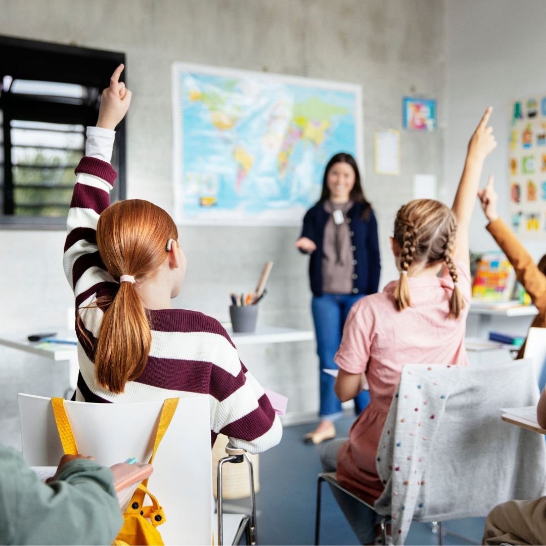 Schule mit Hörgerät